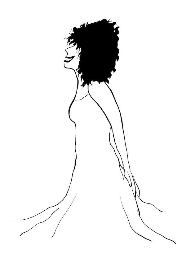 amslob's tweet photo. #woman #illustration #happy #laugh #cartoon #ink #hair #dress https://t.co/WmHueJnyuD