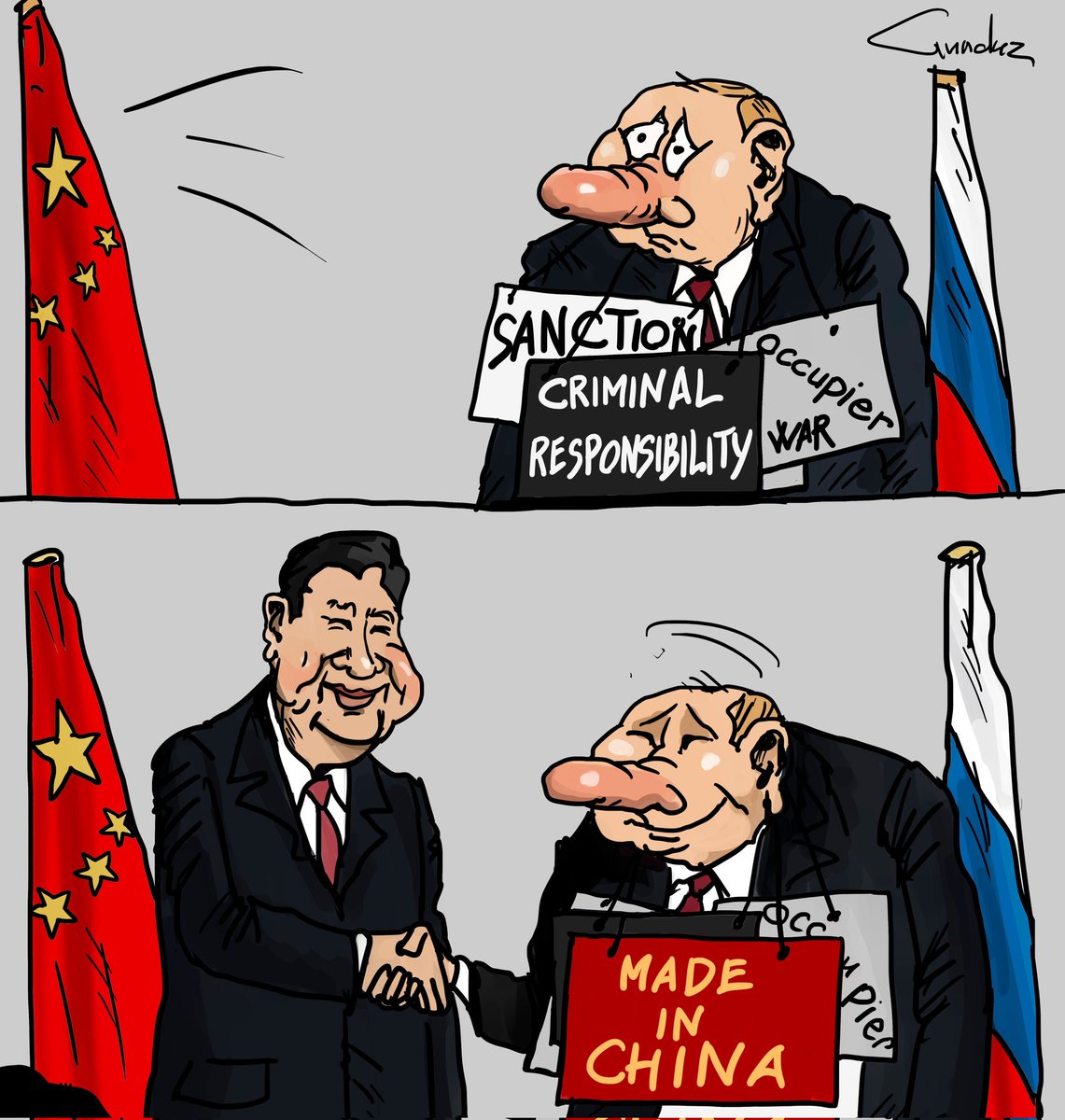 GunduzAghayev's tweet photo. Made in China
#StandWithUkraine #stoputin #StopWar #stopthewar https://t.co/xUJgr02nLC