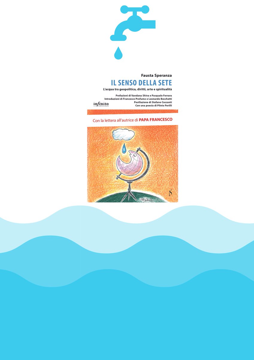 💧Oggi è la giornata mondiale dell'acqua!
Ne parliamo con un nuovo estratto dal libro della nostra autrice Fausta Speranza, "IL SENSO DELLA SETE. L’acqua tra geopolitica, diritti, arte e spiritualità".
m.facebook.com/story.php?stor…