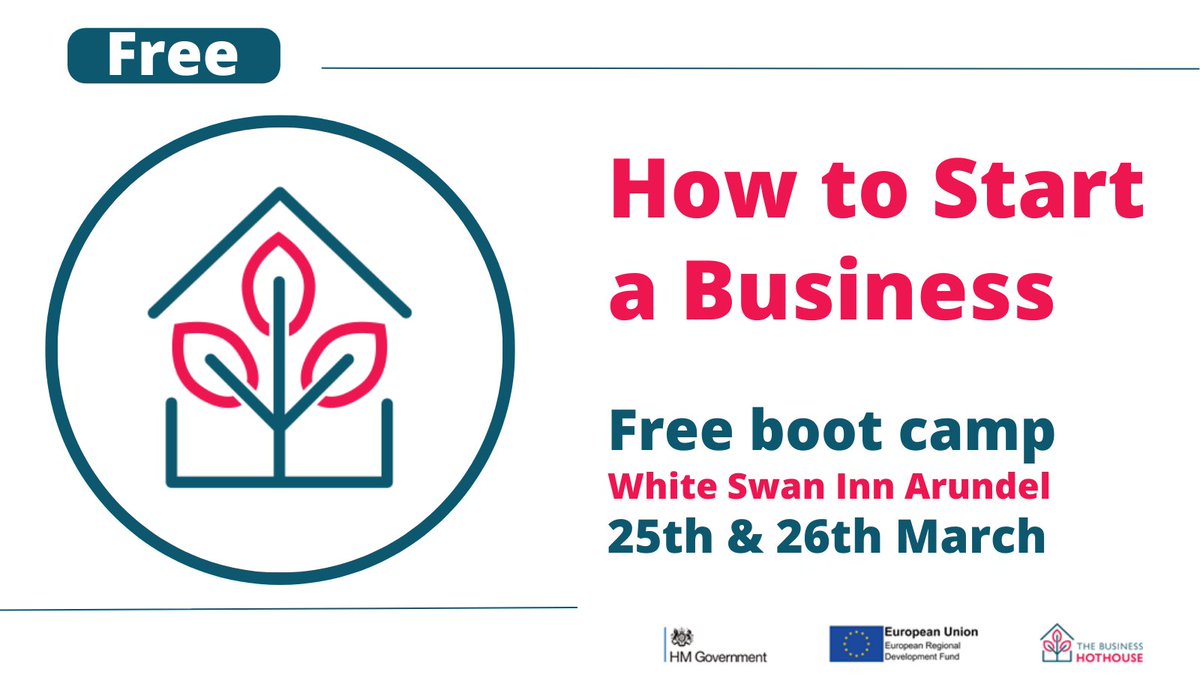 Our last-ever #freecourse is running this weekend - sponsored by <a href="/ArunDistrict/">Arun District Council</a> #freelunch provided - grab your #freetickets: eventbrite.co.uk/e/how-to-start…