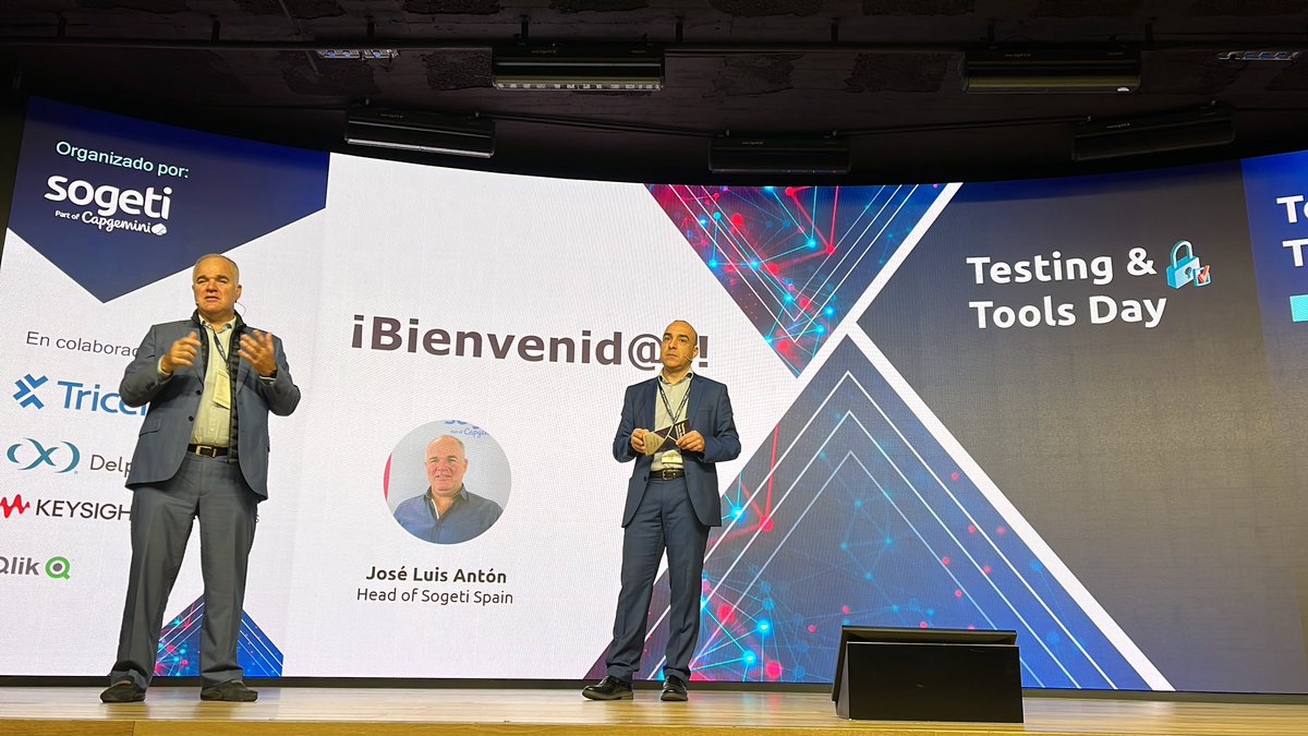 david_sogeti's tweet photo. Arrancamos el #TestingToolsDay con muchas ganas. https://t.co/0n7PKdeSqG