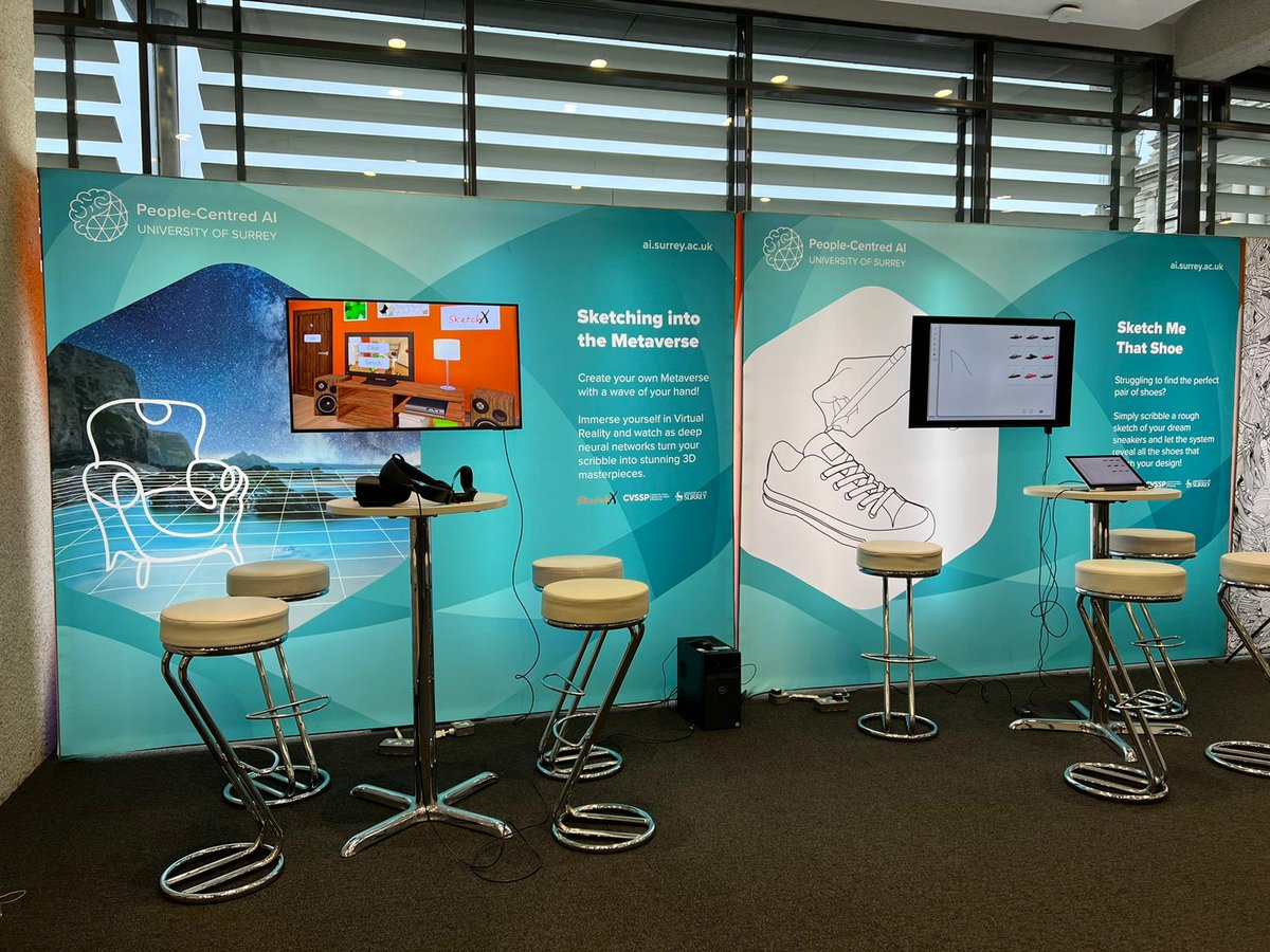 Surrey Institute for People-Centred AI (@peoplecentredai) on Twitter photo We are all ready for the amazing day 2 of #AIUK2023 <a href="/turinginst/">The Alan Turing Institute</a>! We are at the stand B3 and B4. We are all ready for the amazing day 2 of #AIUK2023 <a href="/turinginst/">The Alan Turing Institute</a>! We are at the stand B3 and B4.