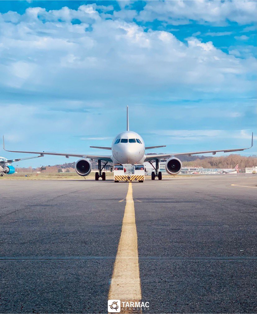 #WingWednesday
 
This #A320 is ready to spread its wings again! 🛫
After a year of #aircraftstorage and #aircraftcare, ldg gear change, light C-Check and a RTS, the departure from TARMAC Aerosave Tarbes is planned tomorrow morning!

We thk one of our best customers for his trust!