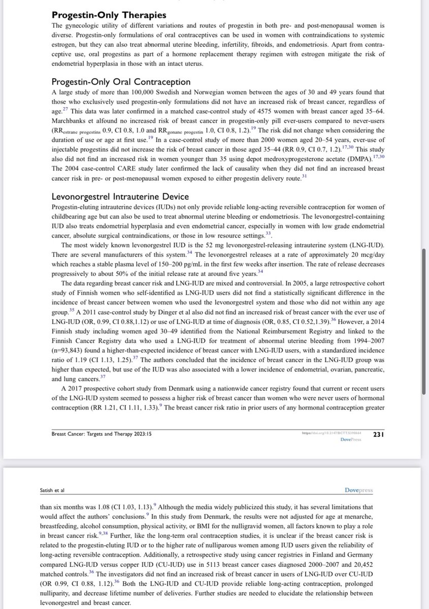 kristinrojasmd's tweet image. Check out our hot-off-the-press review outlining why we should rethink the association between #breastcancer and #contraception @umiamimedicine @UMJMHSurgery @univmiami @SylvesterCancer dovepress.com/getfile.php?fi… @SanjanaSatish5 @JessMooreMD
