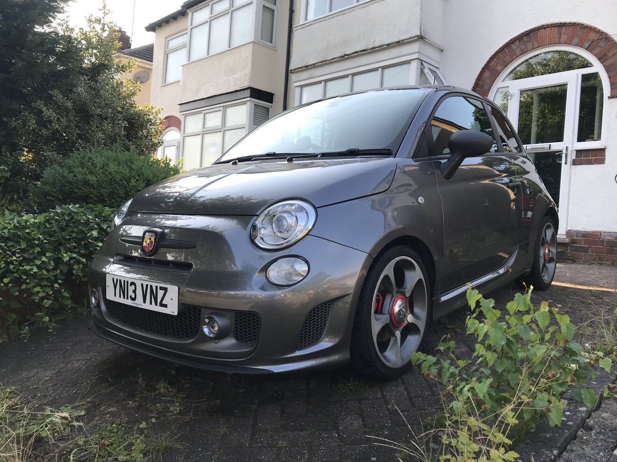 MikeVousden's tweet photo. 🚨STOLEN VEHICLE KLAXON🚨

My Abarth 595 was stolen from my house last night

YN13 VNZ

If you have any info or can share this far and wide, I’d really appreciate it https://t.co/q1ma4pRViy