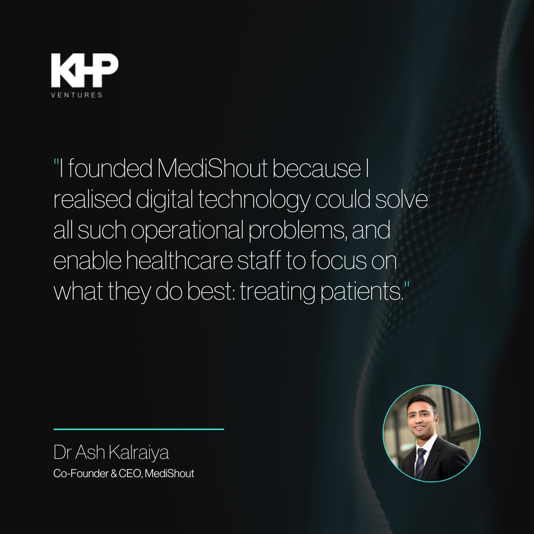 Our portfolio company <a href="/Medishout/">MediShout</a> has been named as a European startup to watch in Sifted. 

As they make waves in #healthcare, revisit our interview with CEO Ash Kalraiya to find out how they plan to help as many healthcare staff as possible worldwide. ⬇️
khpventures.com/interviews/med…