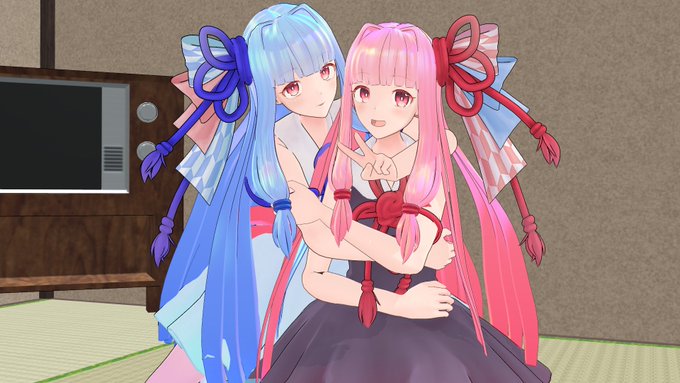早速、ダウンロードさせて頂いて遊んでみたぞ！デフォルトの表情が可愛すぎてほとんどいじって無いです。眺めてるだけで幸せ😍 https://t.co/5eKvKem5gv
