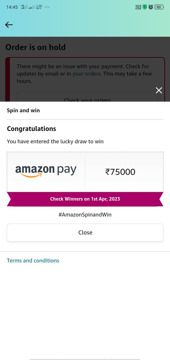Brunoat2017's tweet photo. #AmazonSpinandWin https://t.co/lr4ehCagpv