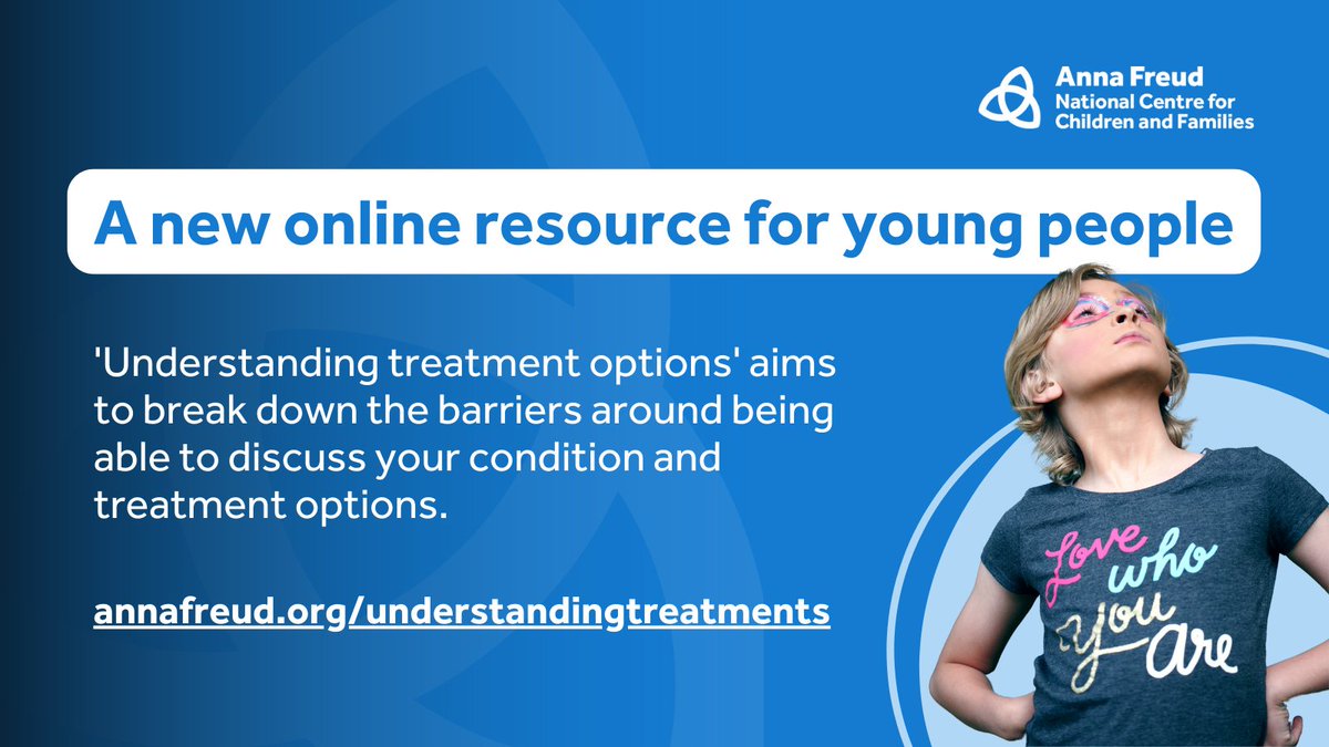 Today, the Anna Freud Centre is excited to launch a pioneering new one-stop shop designed to empower young people to learn more about mental health and neurodevelopmental conditions, and their treatment options. crowd.in/pnW3Aw