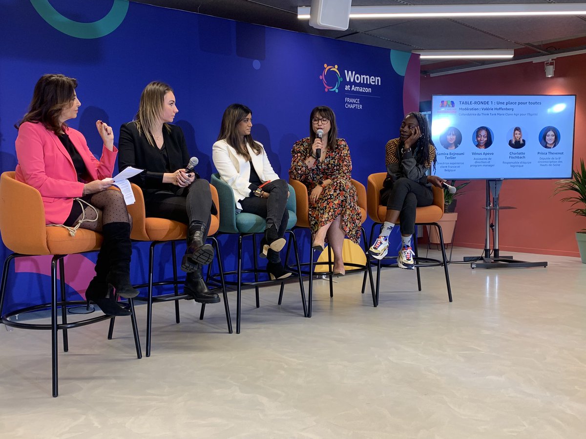 [ THINK TANK MARIE CLAIRE]
Encore un beau think thank organisé par <a href="/marieclaire_fr/">Marie Claire</a> pour agir pour l’égalité 👉🏻 <a href="/ConnectLeadersC/">Connecting Leaders Club</a> #thinktankmc #womenempowerment