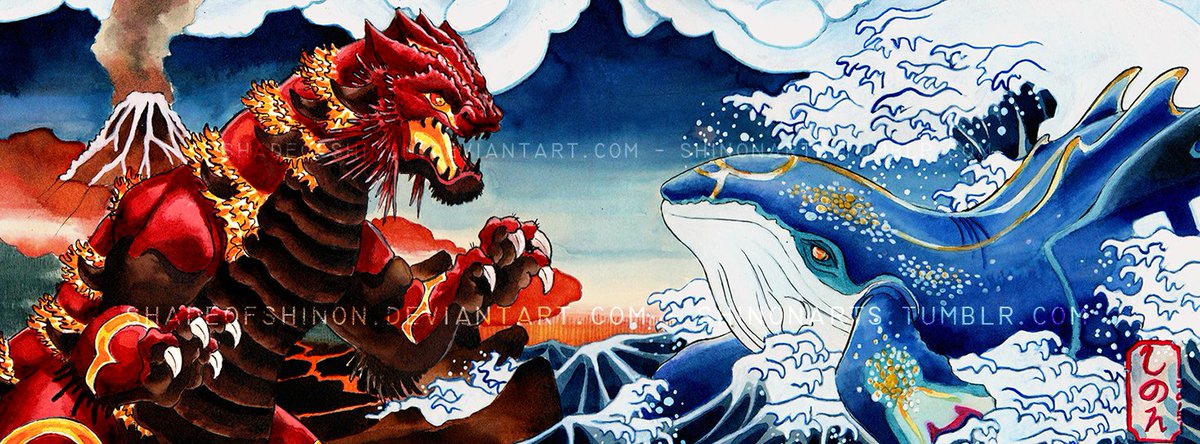 Up to 40% off of prints on INPRNT! I have plenty of designs available such as my Japanese style Pokémon paintings.