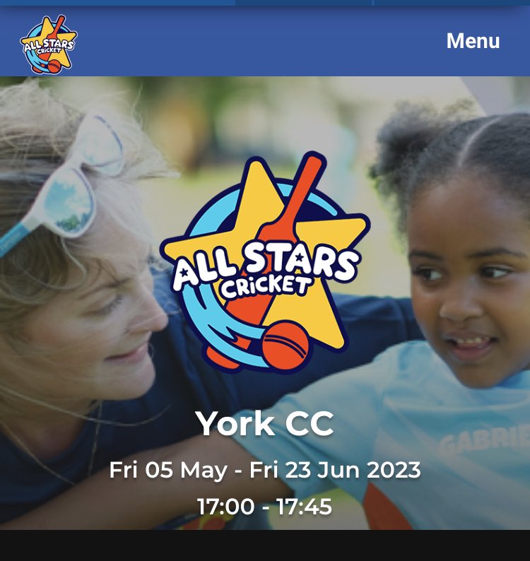 ecb.clubspark.uk/AllStars/Cours…  Great opportunity for primary school children to get involved in cricket during the early Summer!! <a href="/cliftongreenps/">Clifton Green Primary School</a> @BurtonG_Primary <a href="/LakesideYork/">LakesideYork</a> @skeltonsch <a href="/cwr_school/">Clifton with Rawcliffe Primary School</a>
