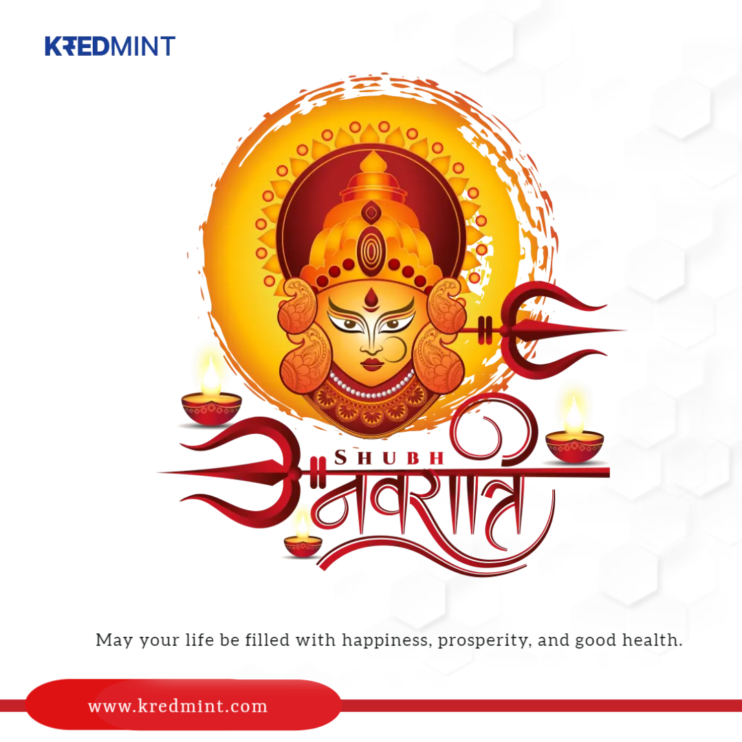 On this auspicious occasion of Navratri, may you be blessed with good health, wealth, and happiness. Happy Navratri!
#HappyNavratri #Kredmint #Fintech #MSME #OnlineLending #SmallBusinessLoans #FinancialEmpowerment #EasyLoans #FastLoans #TransparentLoans