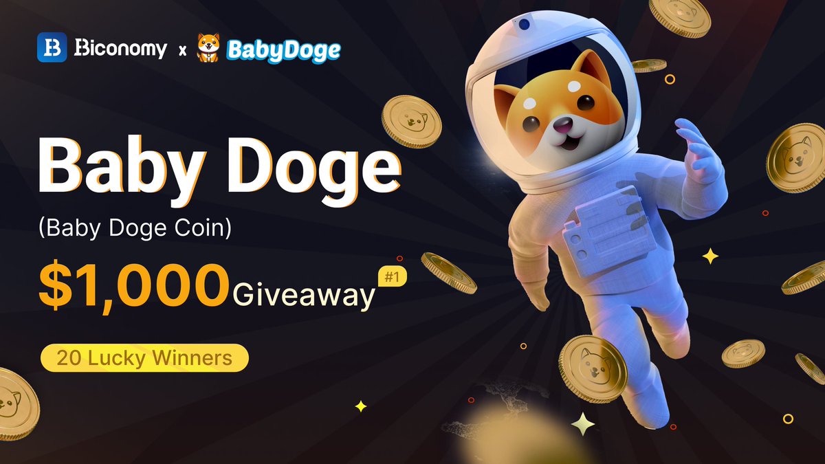 🚀 #BICONOMY X #BABYDOGE #Giveaway #1: 1,000 #USDT to Be Shared!🚀

We are collaborating with #BabyDogeCoin to reward our communities! 20 winners will each receive 50 $USDT 🔥

✅Task:
- Follow <a href="/BiconomyCom/">Biconomy.com</a>, <a href="/BabyDogeCoin/">Baby Doge</a> &amp; <a href="/BabyDogeSwap/">Baby Doge Swap</a>
- Like, RT &amp; Tag 3 biconomy.zendesk.com/hc/en-us/artic…