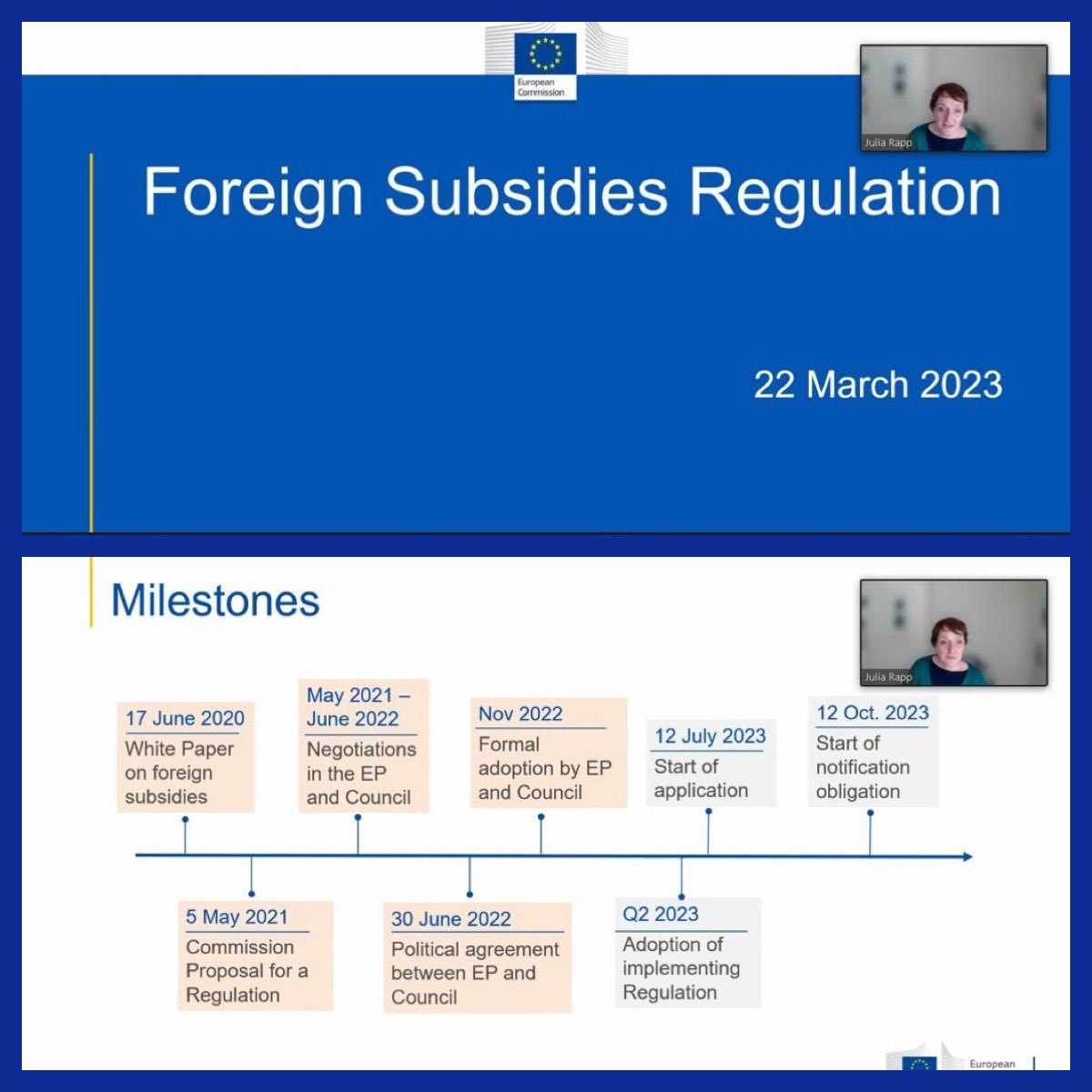 🗓️ | ‼️Grande partecipazioni di funzionari e imprese del Sistema per il webinar di @Confindustria dedicato al «regolamento UE sulle sovvenzioni estere distorsive del mercato interno: le novità principali per le imprese». #foreignsubsidies