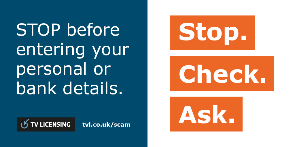 CyngorGwynedd's tweet image. @TVLicensing has put together their top tips to help us all fight the fraudsters.

Head to orlo.uk/tvl_scams_DLa1y for info on spotting and reporting scams

#TVLicensing #ScamSmart #StopCheckAsk #scam