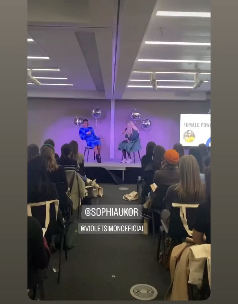 I had a lovely time speaking at the <a href="/FT/">Financial Times</a> &amp; <a href="/FemaleInvest/">Female Invest</a> community event about powering more females.
I talked about my journey as an entrepreneur, being diagnosed with Borderline Personality Disorder &amp; chronic PTSD &amp; how getting help is one of the best things that happened to me.