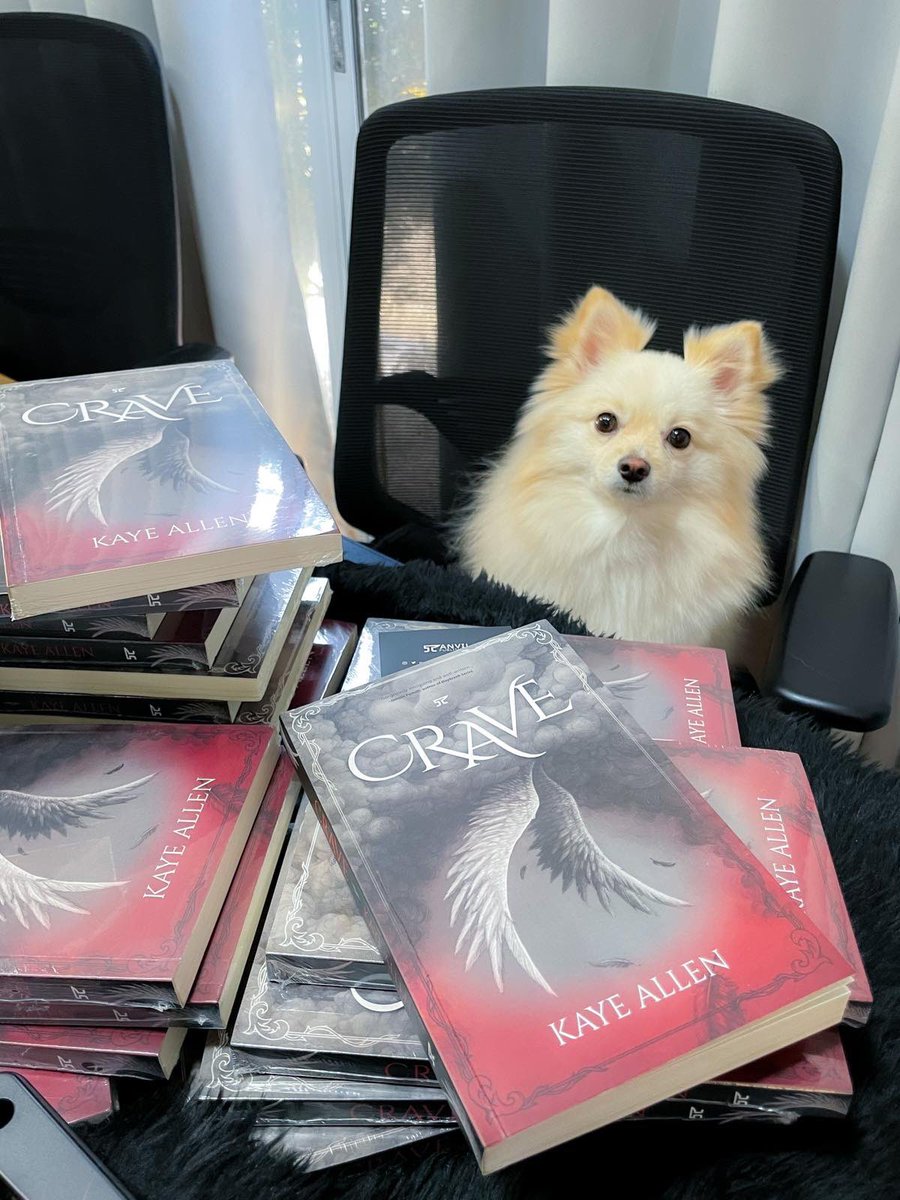 itskayeallen's tweet photo. IT’S HERE AND IT’S REAL.

Had my author copies delivered at home so no, I haven’t seen it in person yet 🥲 but still…🖤😍

#CRAVE #authorlife #AnvilTeens #newbook #KayeAllenBooks #KayeAllen #books #booklaunch #booksigning #booksph #bookstagram #NBSbookstagram #WritingCommunity https://t.co/ZSvxBlrIJ4