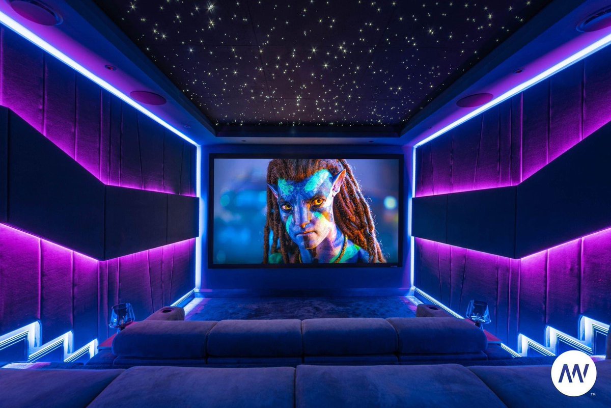 ModusCinemas's tweet photo. When your home cinema room matches Pandora😍

Set the perfect atmosphere for any movie with colour changing LEDs!💡

#homecinemaroom #hometheatre #cinemaroom #homecinema #avatar #avatar2 https://t.co/zXkdmdNE2L