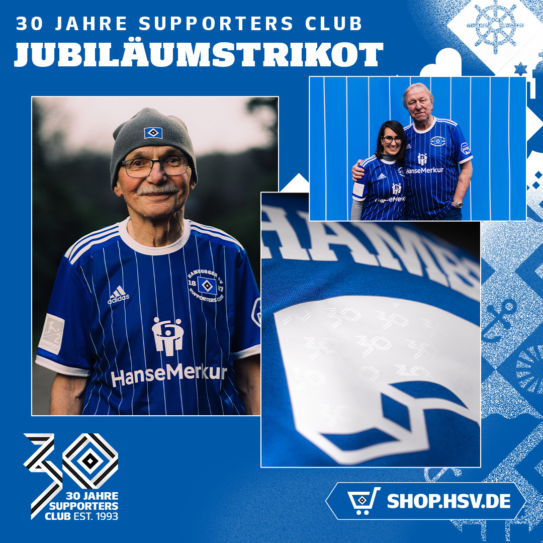 HSV's tweet photo. Mit euch. 💙🤍🖤

#30JahreSupportersClub #unserRückhalt #nurderHSV | @hsv_sc | @adidasfootball https://t.co/Eu6bHqkZ7y
