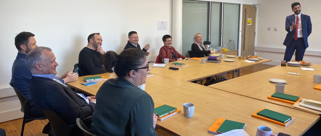 CO3updates's tweet photo. Today #CO3 had the pleasure of hosting Ajay Johal from #Ruffer for a breakfast discussion on Inflation and Uncertainty – preparing for the future.

#EmpoweringLeadersDrivingChange https://t.co/hJu0ohIYM1
