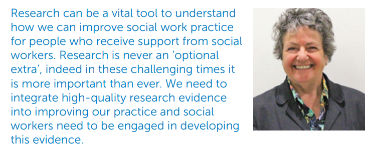 'Research is never an ‘optional extra’, indeed in these challenging times it is more important than ever.' -@LynRomeo_CSW #SocialWorkWeek2023 
Have you seen the @BASW_UK Charter for #SocialWorkResearch in Adult Social Care yet? See @mpftnhs case study here basw.co.uk/resources/char…