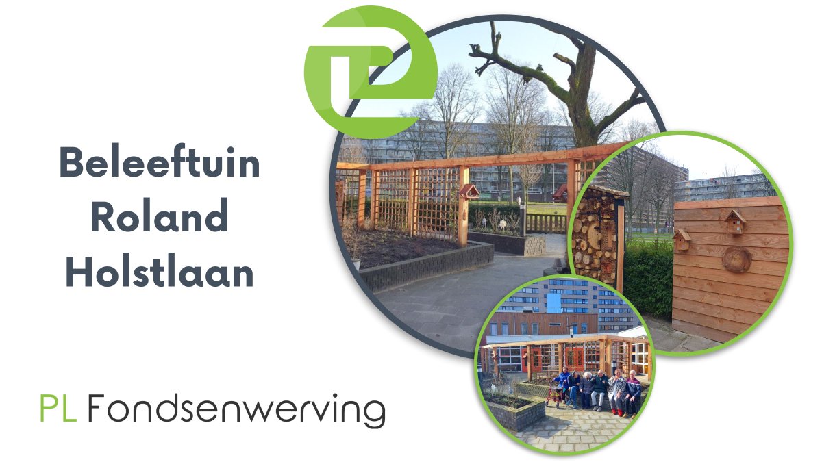 PLFondsenwrv's tweet image. Op de locatie #RolandHolstlaan van #IpsedeBruggen is de inrichting van de  #beleeftuin mogelijk gemaakt mbv #fondsenwerving. De bewoners met een #verstandelijkebeperking kunnen nu veilig een praatje maken, tuinieren en genieten van de vogels en de bijen. lnkd.in/edimXSQb