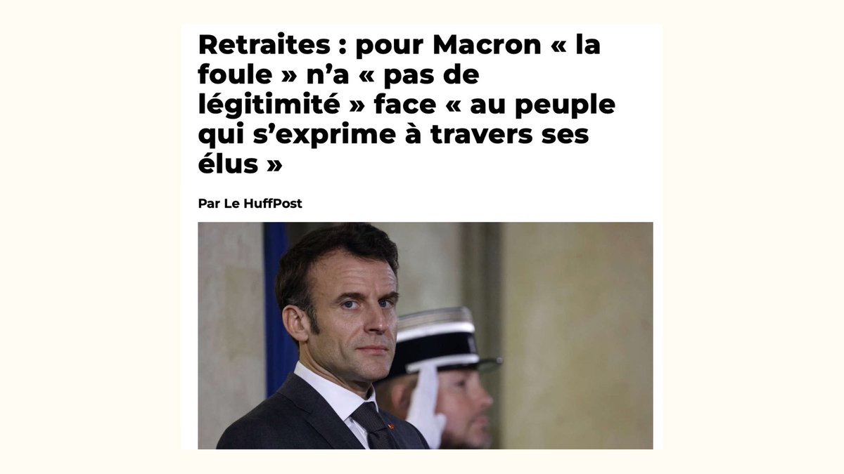 GenerationsMvt's tweet photo. Ni la réthorique présidentielle, ni le mensonge du Ministre de l’intérieur quant à la loi et nos droits, ne feront oublier aux citoyen•nes que l’expression de leurs représentant•es à été empêchée par un pouvoir sachant que son projet de loi serait perdant au vote. #Grève23Mars https://t.co/3zLhartHyg