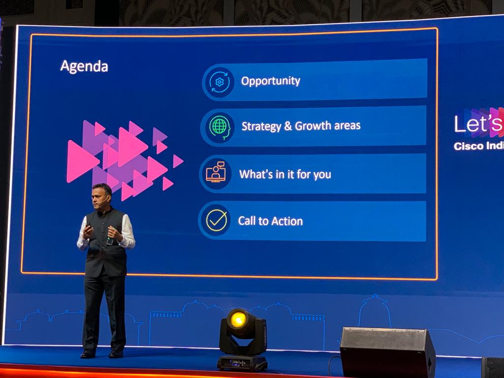 cisco_in's tweet photo. Partnering for a secure digital future, a session on #security by @samimish at #CIPC2023.

#CiscoPartners #LetsOwnIt https://t.co/PGG7NA9rLu