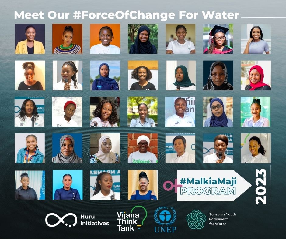 Here at @huruinitiatives we are happy to celebrate this year’s #WorldWaterDay by announcing a cohort of #MalkiaMaji fellows! Read more about their journey here: huruinitiatives.com/blog/Huru-Init… Happy #WorldWaterDay #UNWater2023Conference #MomentsOfMalkiaMaji
