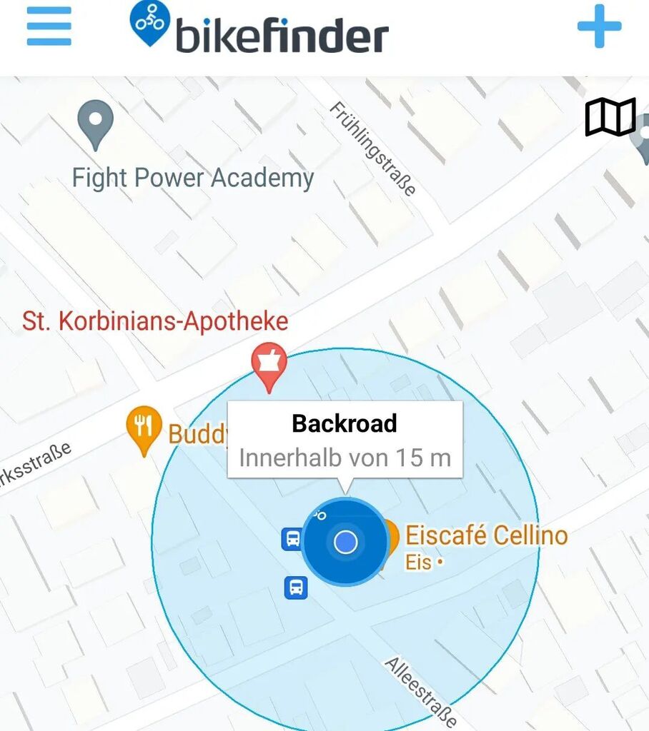 Den Dieb kenne ich ;-) #gpsradler #gpstracker #testfahrt instagr.am/p/CqFh4uYsSLP/