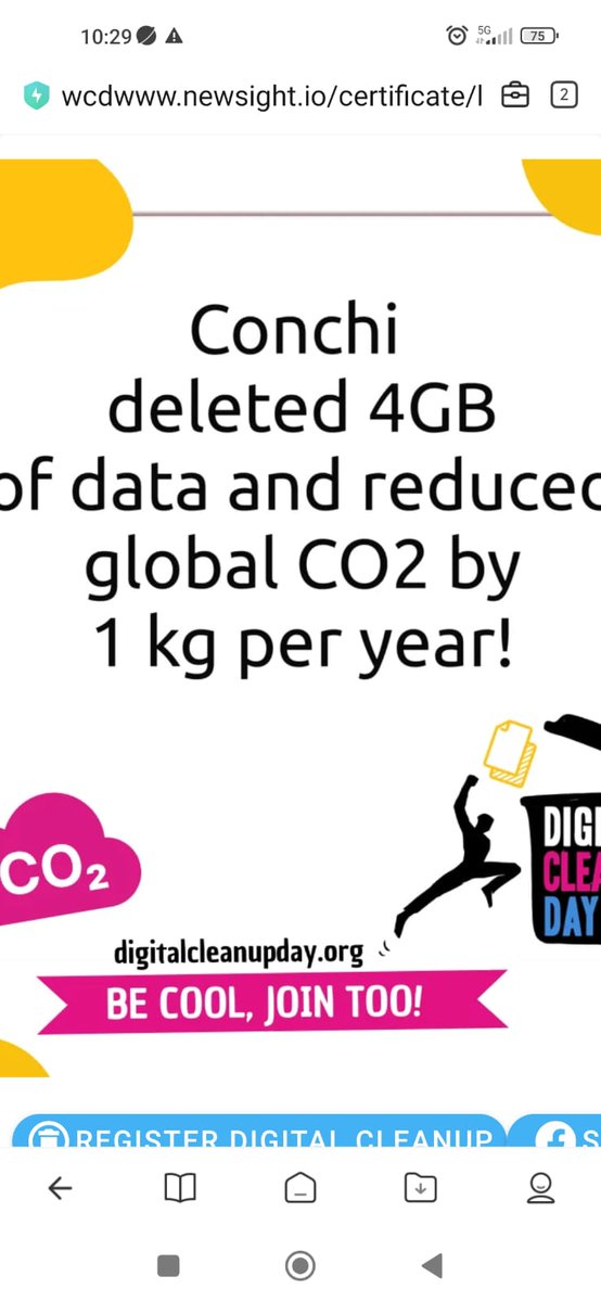#clubdelcarmen team deleted a  total of 50GB on the #DigitalCleanupDay  #GoingGreen Well done!