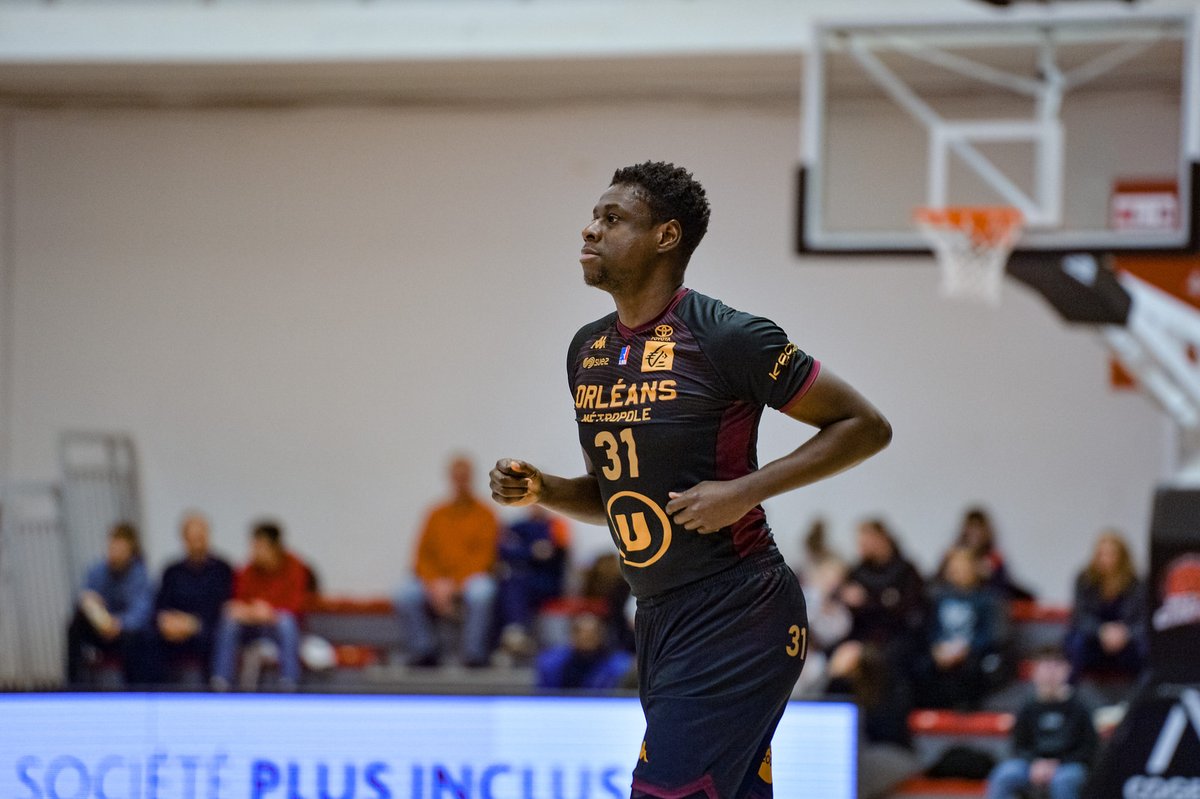 Jean-Michel Mipoka (Orléans) à l'arrêt pour deux à trois semaines.

➡️ bebasket.fr/orleans-jean-m…

#ProB | 📸 <a href="/antoine_bodelet/">Antoine Bodelet</a>