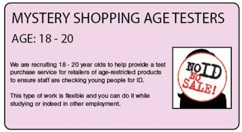 IrishShoppers's tweet photo. Are you aged 18-20? Living in Donegal, Wicklow or Mayo?  If interested in this or know someone who could be, just send us a DM for more info. #mysteryshopping https://t.co/qtii7CcRXQ