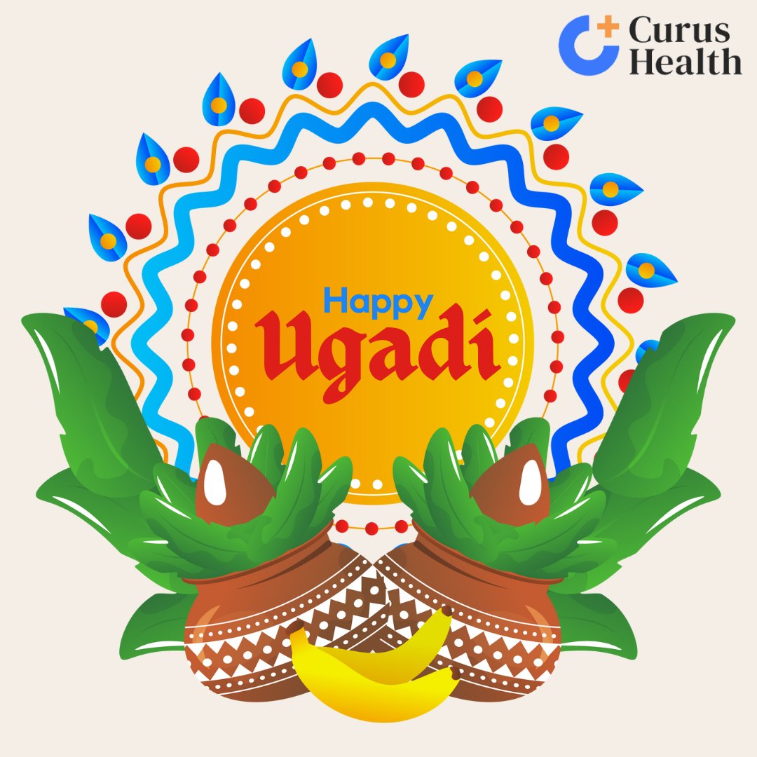 CurusHealth's tweet photo. Warm wishes for the festive season! Embarking the arrival of Spring and harvest of winter crop! May your year be filled with Happiness, Prosperity, and Love! #ugadi #newyear #festivities #Healthtech #healthcare https://t.co/hhtwn7NrIv