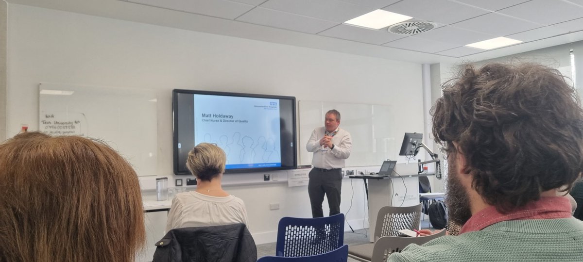 lbuckle01's tweet photo. @100_m_p_h talking about #AdvancedPractice at @gloshospitals at the @One_Glos #AdvancedPracticeSummit2023
@NHSHEE_SWest @durrell_susie https://t.co/2aU1XAgHB2