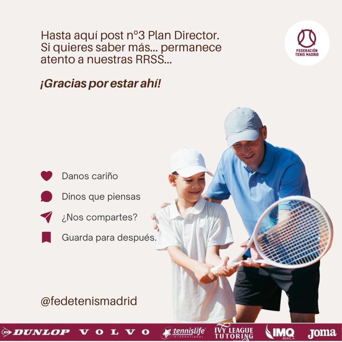 🎯Desde la FTM, consideramos este eje, un pilar básico sobre el que poder asentar el resto de proyectos y acciones.
"Nunca dejes de formarte"

Gracias por estar ahí💞