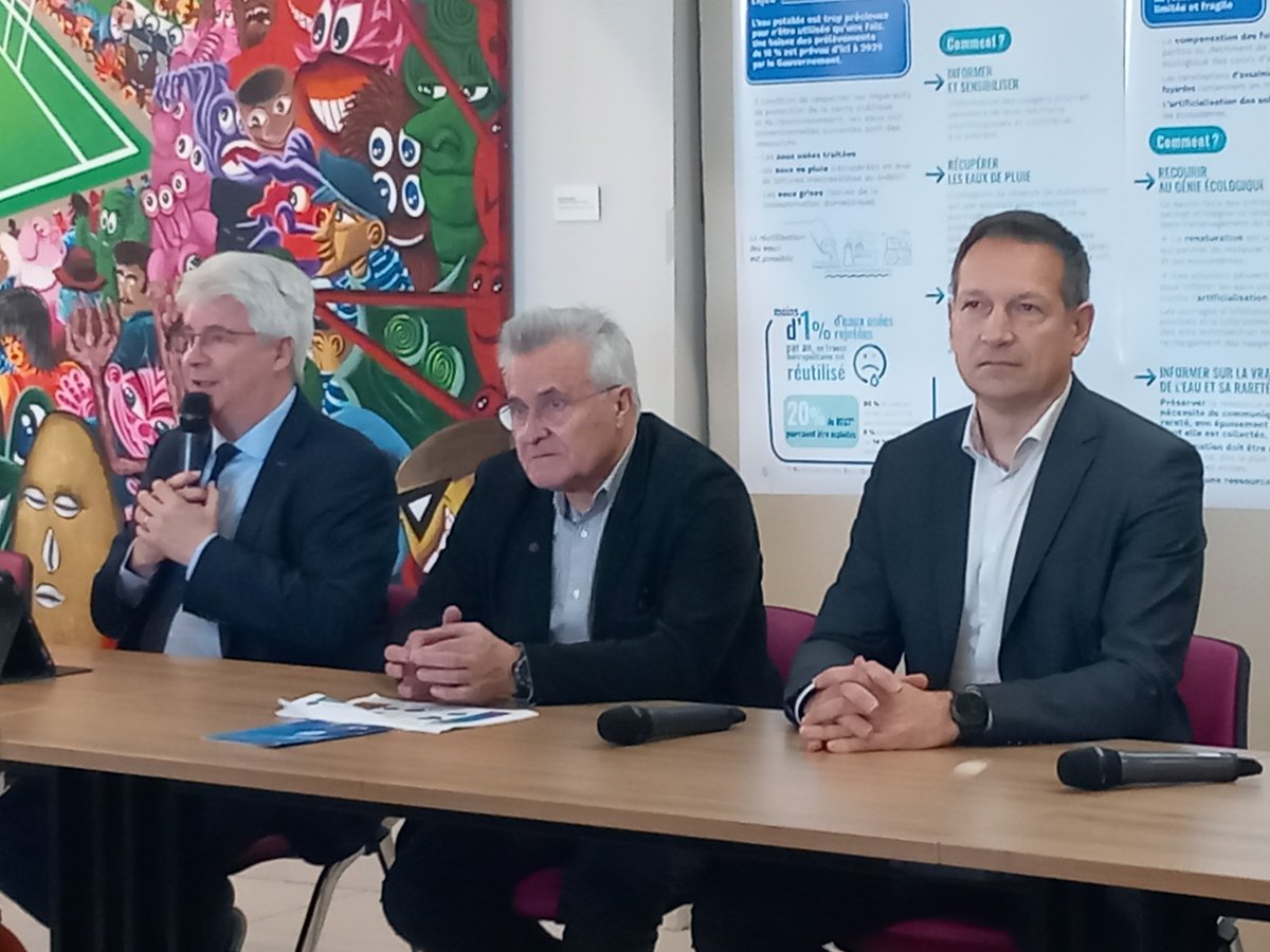 <a href="/BrechignacA/">Brechignac Antoine</a>, dir <a href="/suez/">SUEZ</a> Eau France en Occitanie participe à la table ronde 'Sécurisation et préservation de la ressource : perspectives et actions prioritaires' à l'occasion de la Jr mondiale de l'Eau à Béziers.