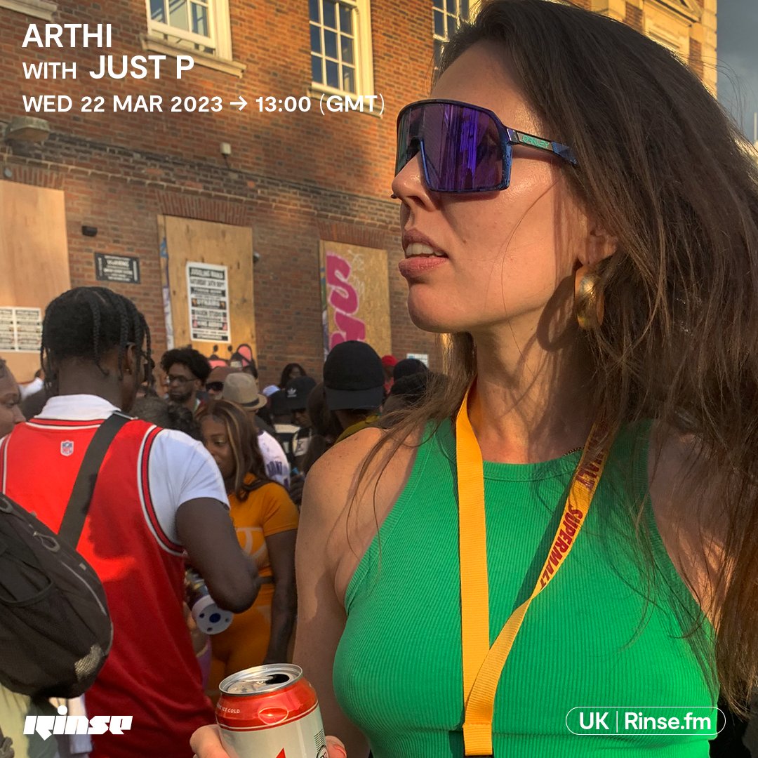 RinseFM's tweet image. LIVE: it's @arthi_dj with #JustP on rinse.fm + 106.8FM

#RinseFM
