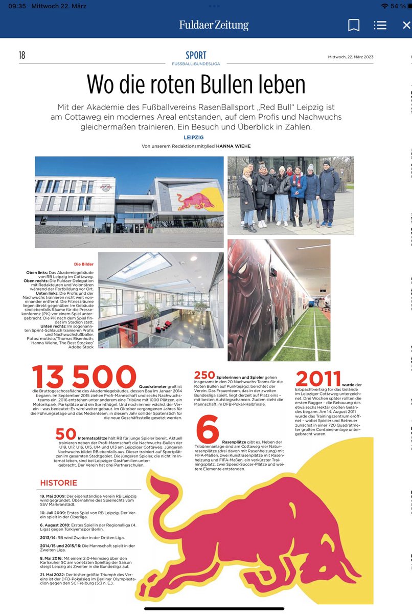Die <a href="/fuldaerzeitung/">Fuldaer Zeitung</a> macht (unbezahlte?) Werbung für <a href="/RBLeipzig/">RB Leipzig</a> :🤦🏼‍♂️🤦🏼‍♂️🤦🏼‍♂️