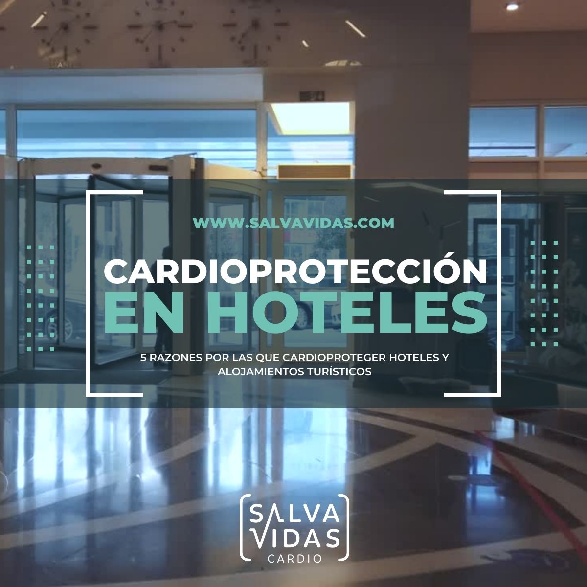 Los #hoteles son espacios donde existe gran afluencia de público durante los 365 días al año. 
A estos factores, hay que sumar la #obligatoriedad de las #ComunidadesAutónomas. Descubre aquí  👉 zurl.co/GvHQ  las 5️⃣ razones por las que #cardioproteger un hotel