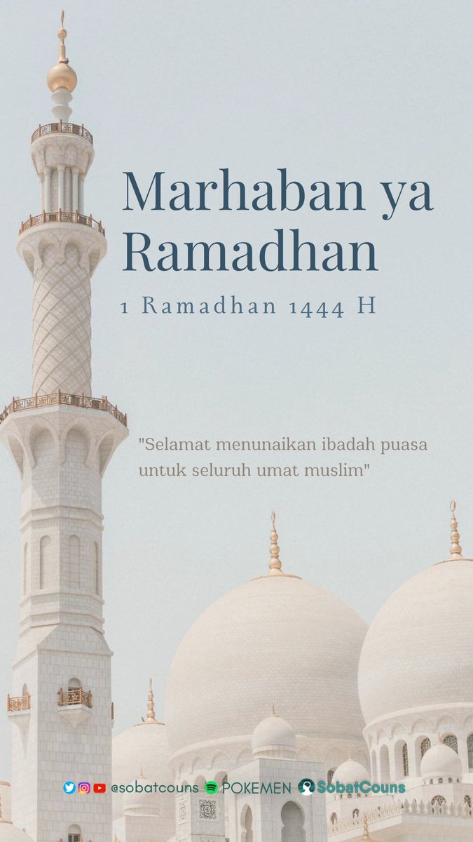 SobatCouns's tweet photo. Marhaban ya Ramadhan ✨ https://t.co/UKBFoL6cQI