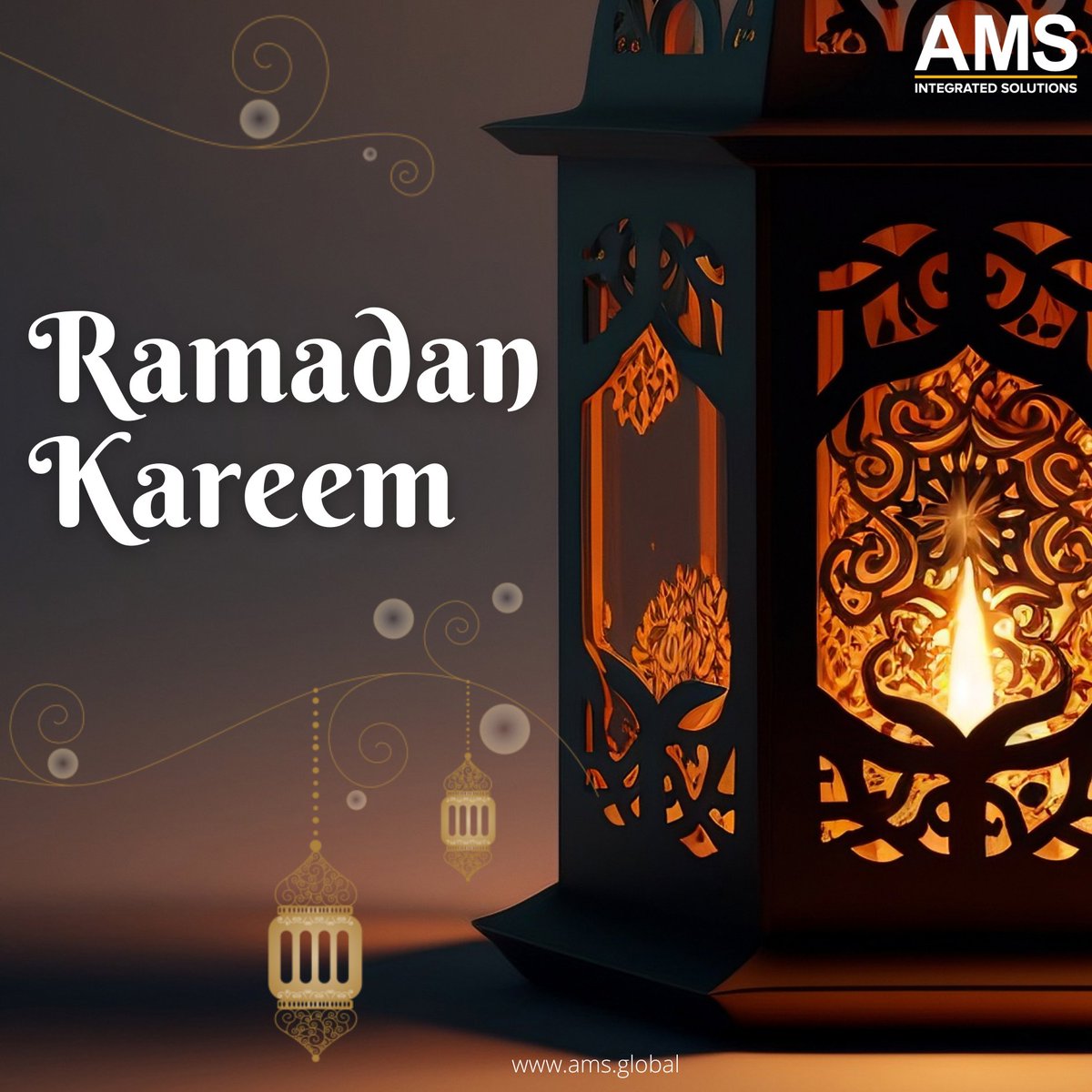 AMS_Integsol's tweet photo. We send everyone our best wishes for happiness, health, and a month filled with unwavering compassion and generosity on this special occasion of the holy month of Ramadan.

#weareams #ramadan #ramadan2023 #mubarak https://t.co/Xn0Lhln5oQ