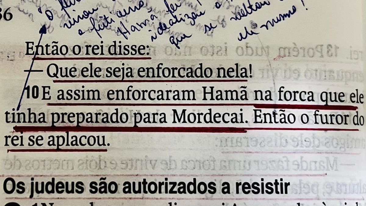 benettifelipe's tweet photo. Já ouviu aquele ditado: “o feitiço virou contra o feiticeiro”?

Hamã idealizou o mal para aqueles que seguiam os mandamentos de Deus, e no fim, ele colheu as consequências de seus planos maléficos.

Cuidado ao planejar o mal contra os filhos de Deus!

Ester 7
#rpsp #primeiroDeus https://t.co/OLE2Q0EJgr