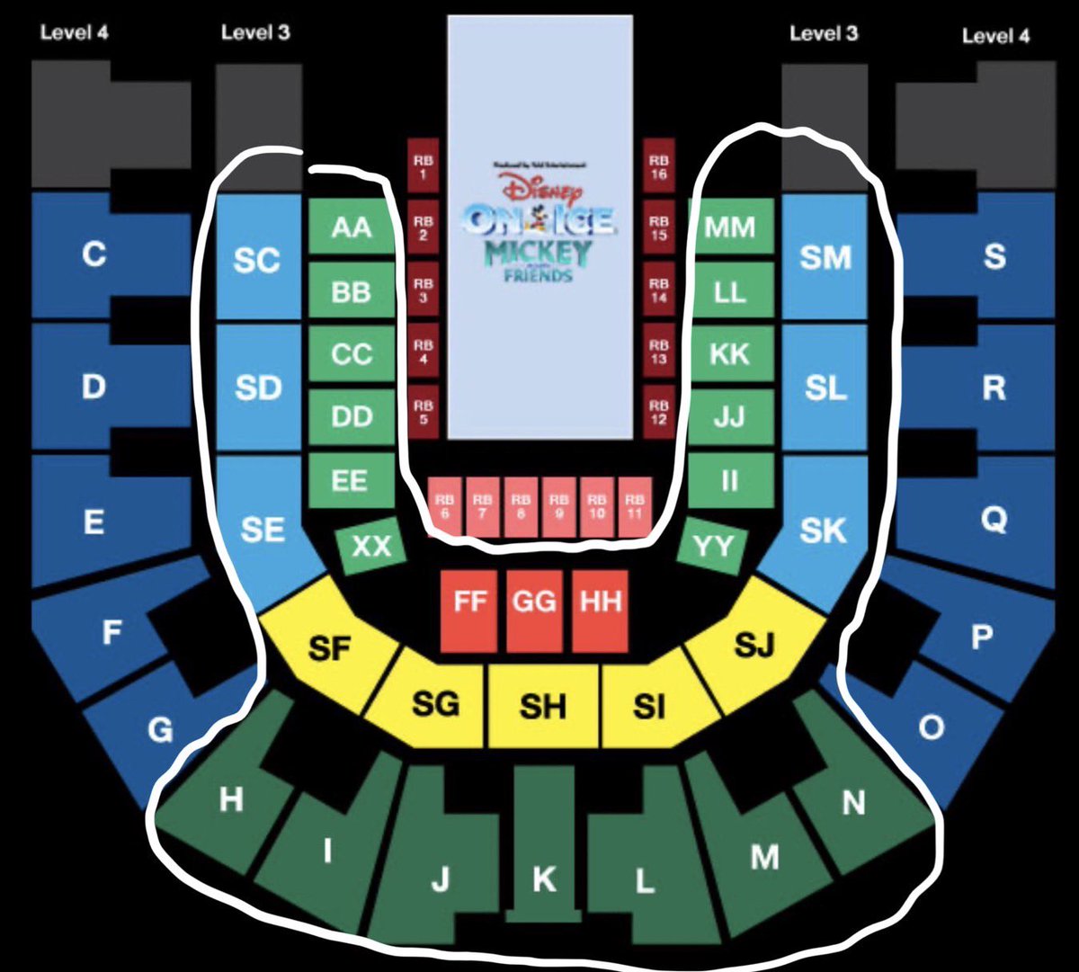 vseppp's tweet photo. หาบัตรวันอาทิตย์ รอบ 14.30 โซนตามที่วง 2 ใบค่าา #DisneyOnIceBKK2023 https://t.co/IBmQZ3QXpD