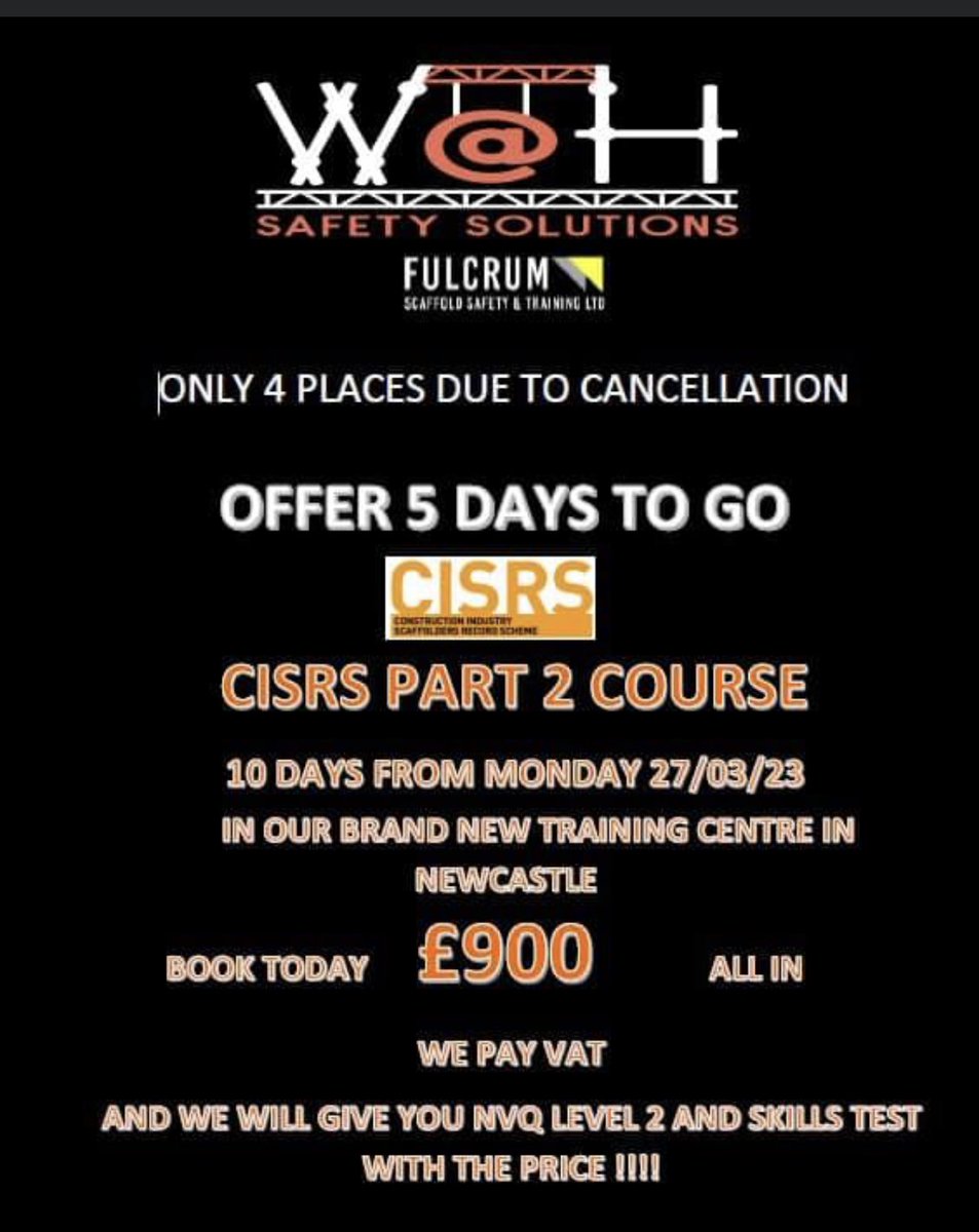 Call 01912591690 to book this great offer
