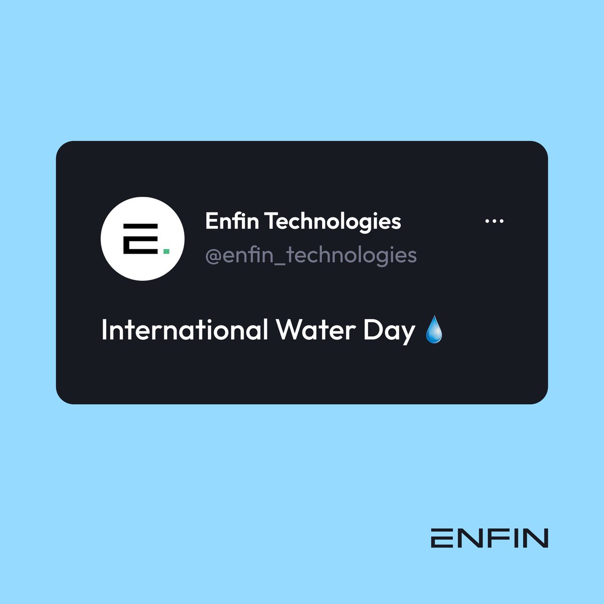 Enfin's tweet photo. On this Water Day, let us be the change and pledge to save and value our precious resource.

#worldwaterday2023 #savewater #savelife https://t.co/U93x8TgBVn