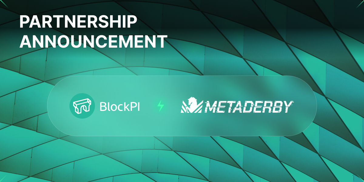 We’re thrilled to announce that <a href="/metaderby/">🐎MetaDerby🔺</a> has partnered with us in joining our Startup Program! 🪅

MetaDerby is a free-to-play-to-earn NFT horse racing metaverse where players can earn tokens and 💵real money.

Come on now and have fun!🍻

#NFT $DBY #GameFi