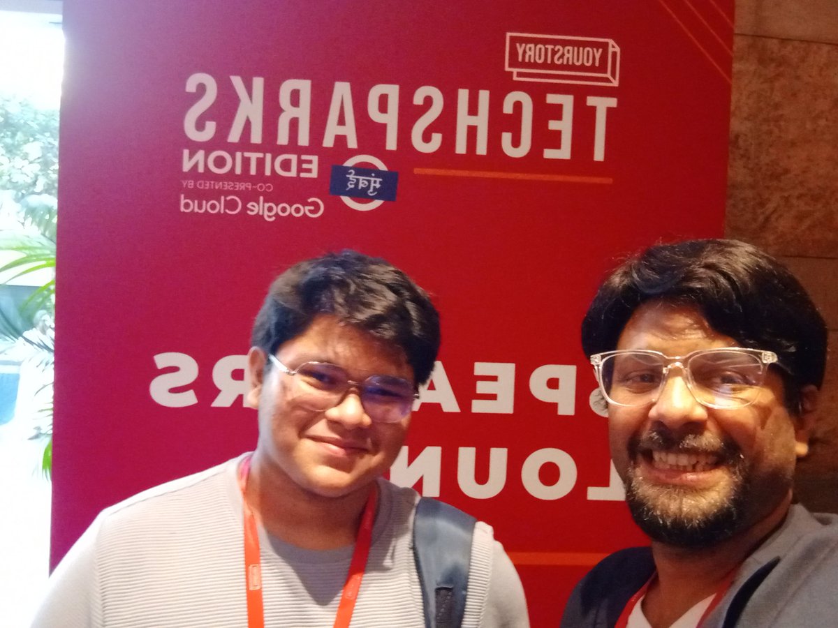 tokenizeee's tweet photo. Creating my first #GenerativeAI #NFT at the #TechSparksMumbai @YourStoryCo https://t.co/V6oysVUlEA
