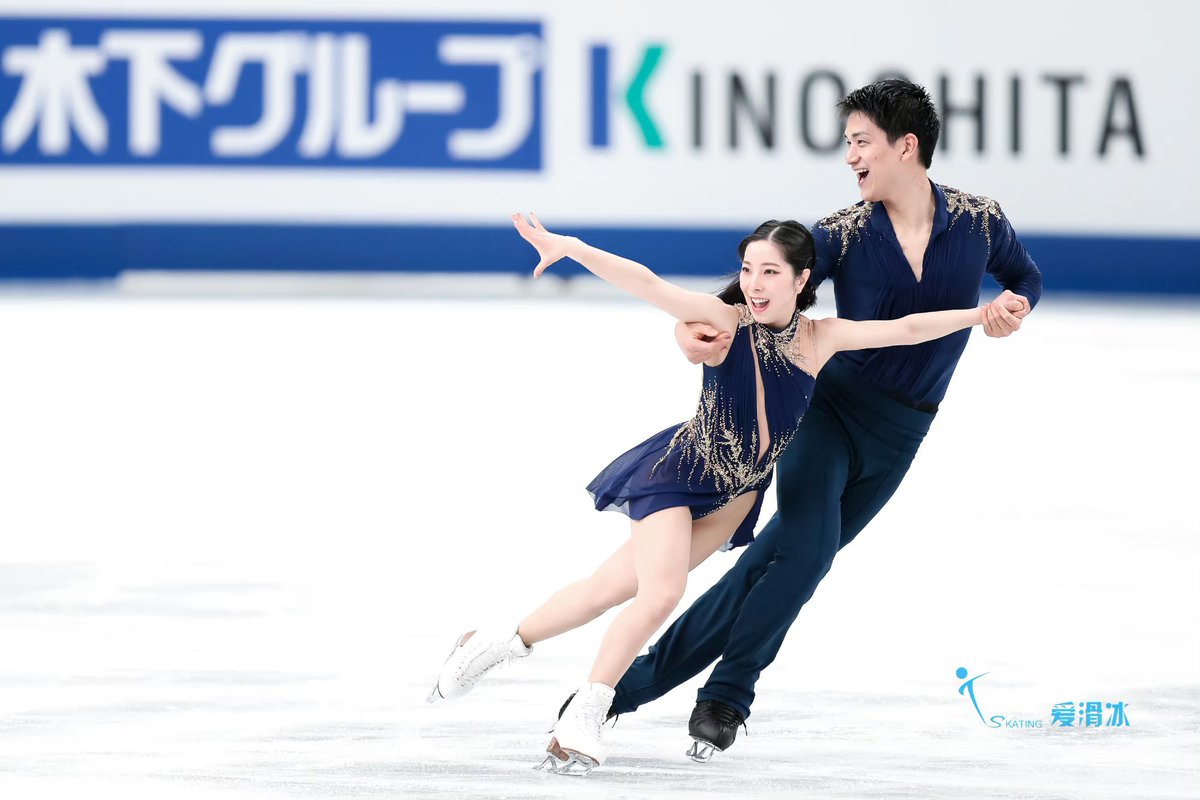 iskating_pt's tweet photo. Miura/Kihara (JPN) The energy from the audience empowered us to show what we have been training. We never thought we could reach such a high level (of winning Worlds) and we’re very grateful to have such expectation from the audience and others. We will do our best. #WorldFigure https://t.co/WybSFGJCjw
